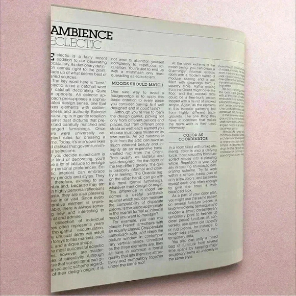 Vtg Better Homes And Gardens "New Decorating Book" 1981 Design Style Retro Chic. - Picture 6 of 12